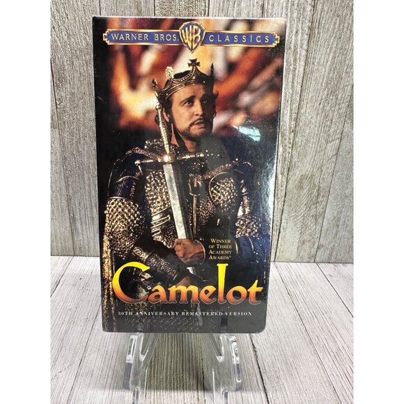 Vtg Camelot 30th Anniversary Remastered Version VHS Tape - Warner Bros 1997 NEW - Picture 1 of 4